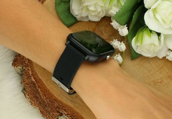 Smartwatch HD10 Hagen SET czarny z wymiennym paskiem bok.jpg